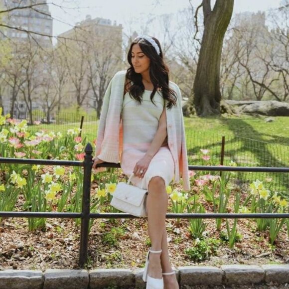 525 AMERICA Ombre Midi Sweater Dress (Size: XL) NWT - Picture 5 of 12